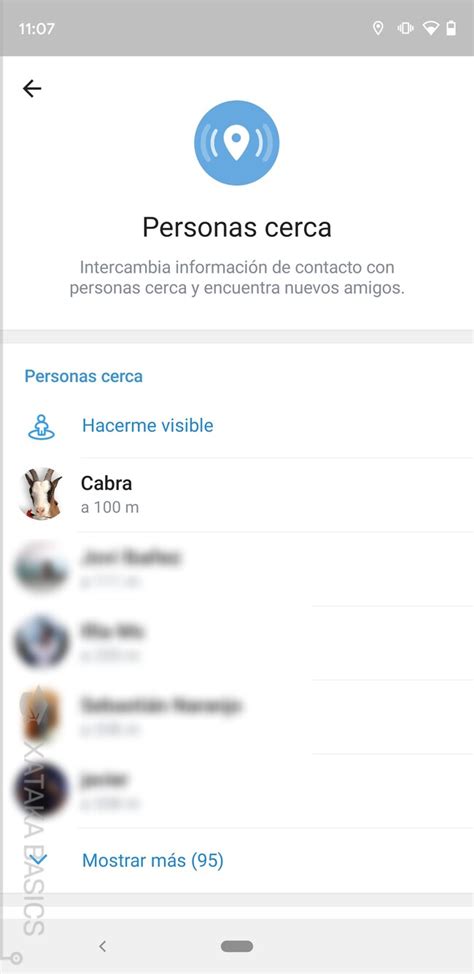 Cómo buscar personas y grupos físicamente cerca de ti en